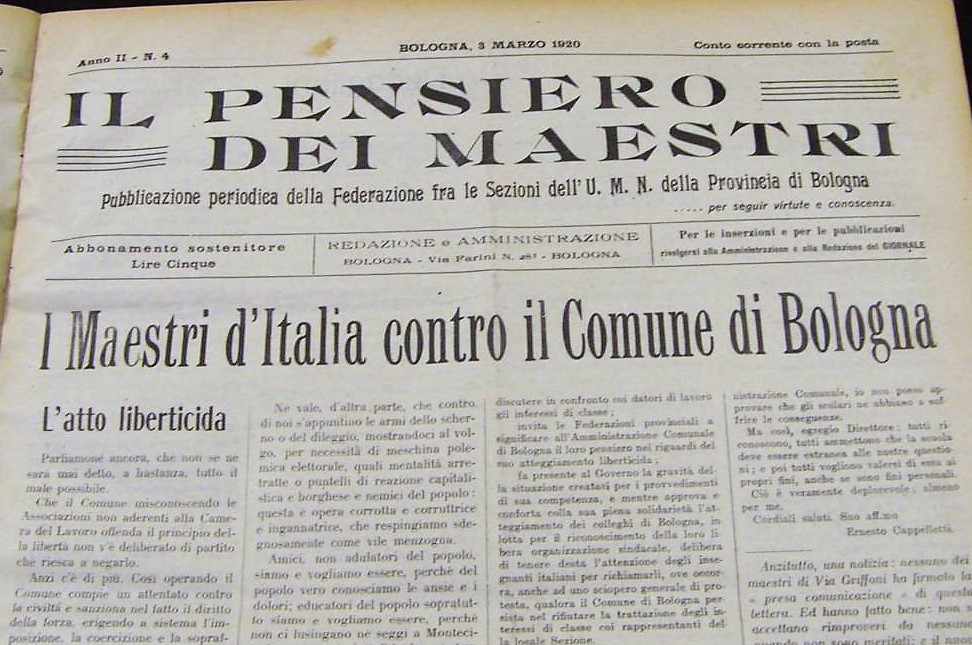 Periodici magistrali bolognesi (Collezione di Mirella D'Ascenzo)